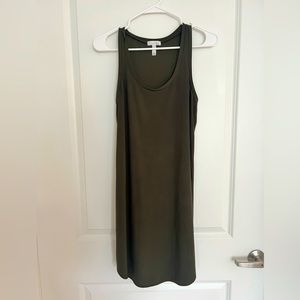 Leith Olive Green Sleeveless Dress